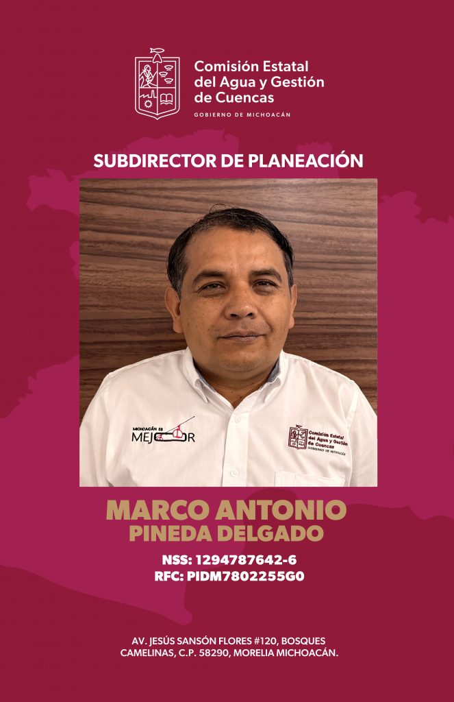Credencial Oficial MARCO ANTONIO PINEDA DELGADO