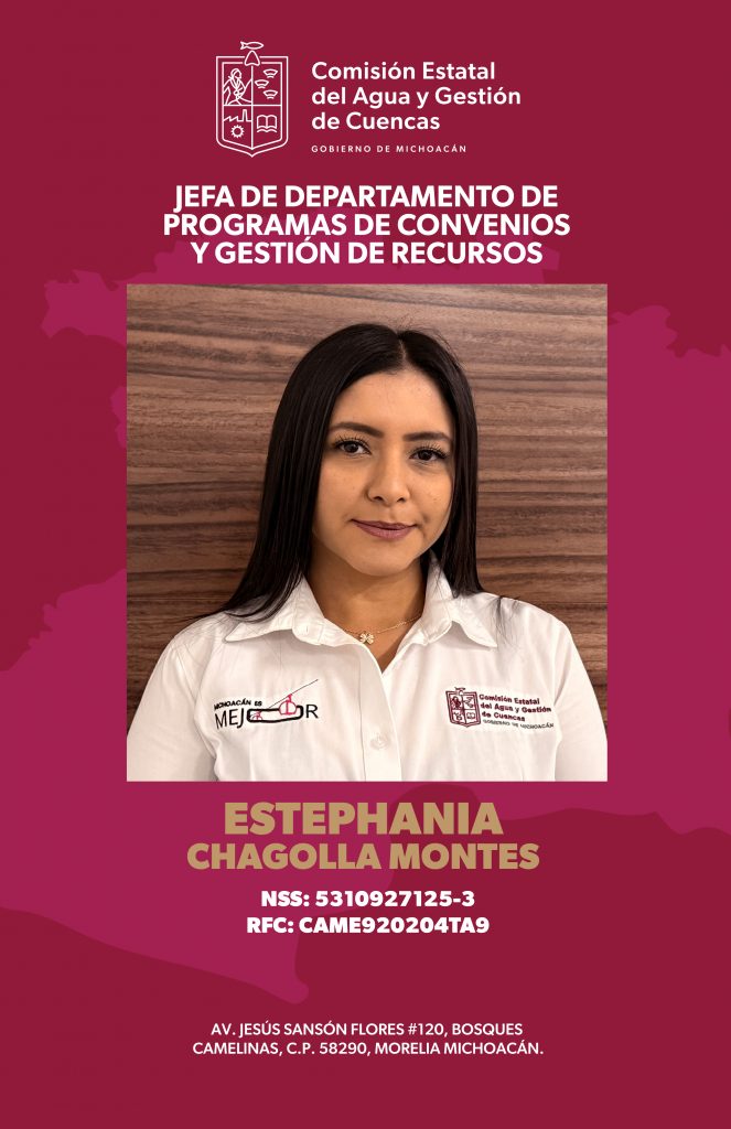 Credencial Oficial ESTEPHANIA CHAGOLLA MONTES