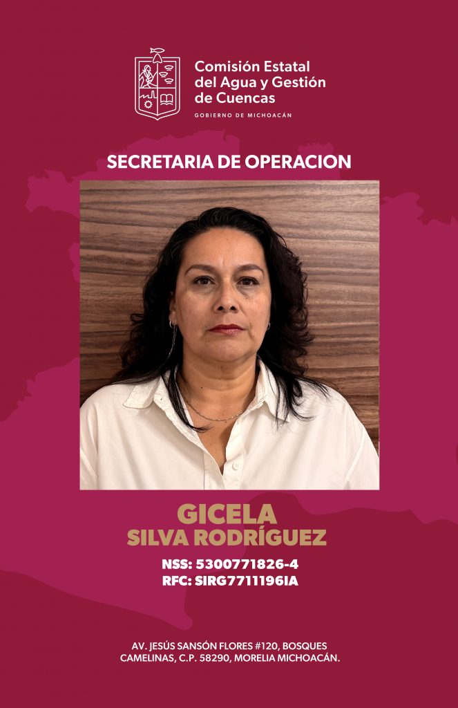 Credencial Oficial GICELA SILVA RODRÍGUEZ