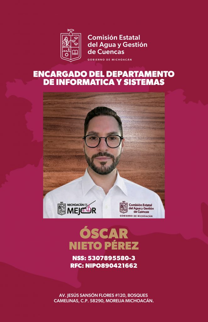 Credencial Oficial ÓSCAR NIETO PÉREZ