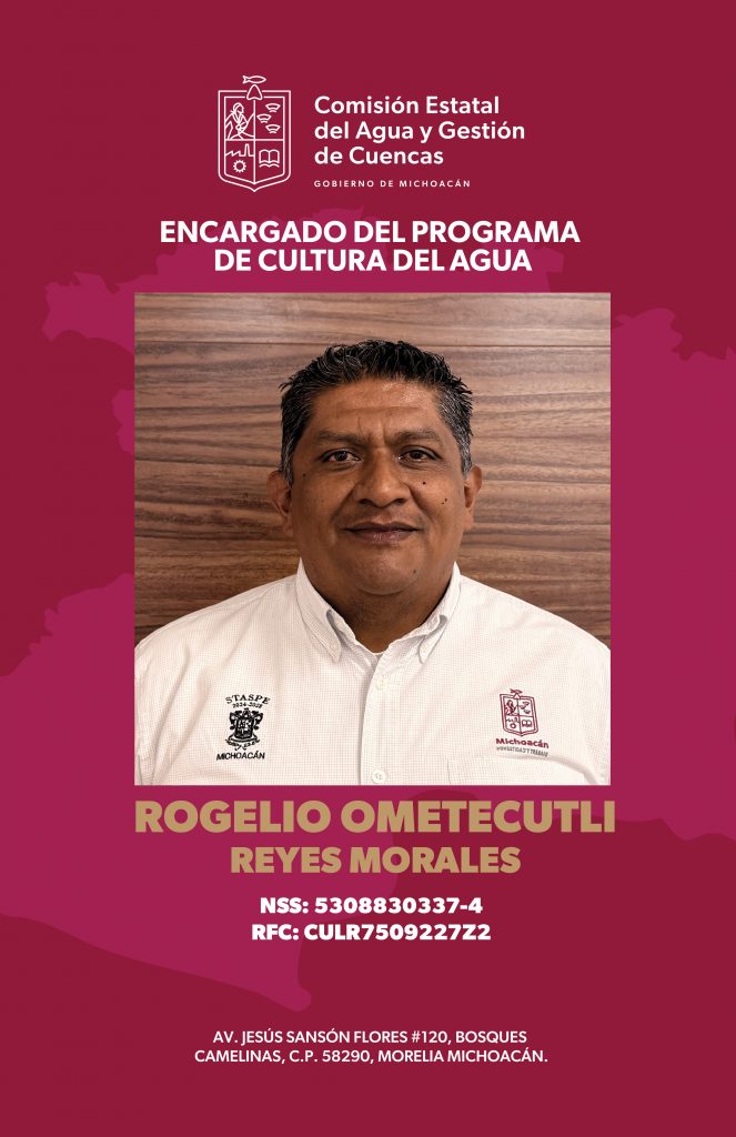 Credencial Oficial ROGELIO OMETECUTLI LÓPEZ CURINTZITA