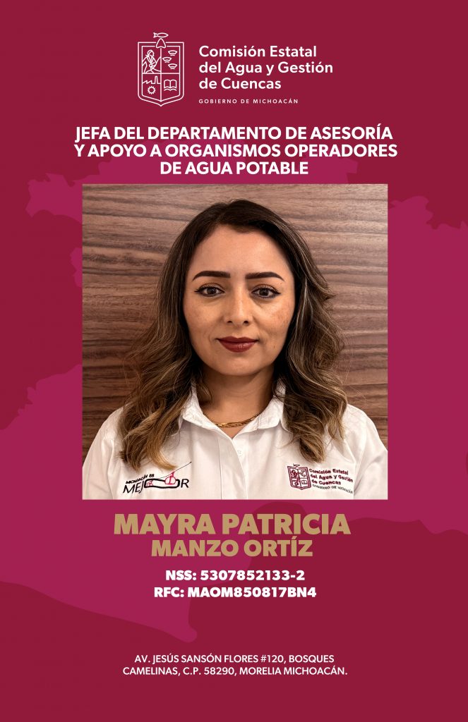 Credencial Oficial MAYRA PATRICIA MANZO ORTÍZ