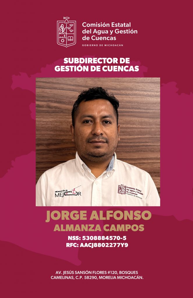 Credencial Oficial JORGE ALFONSO ALMANZA CAMPOS