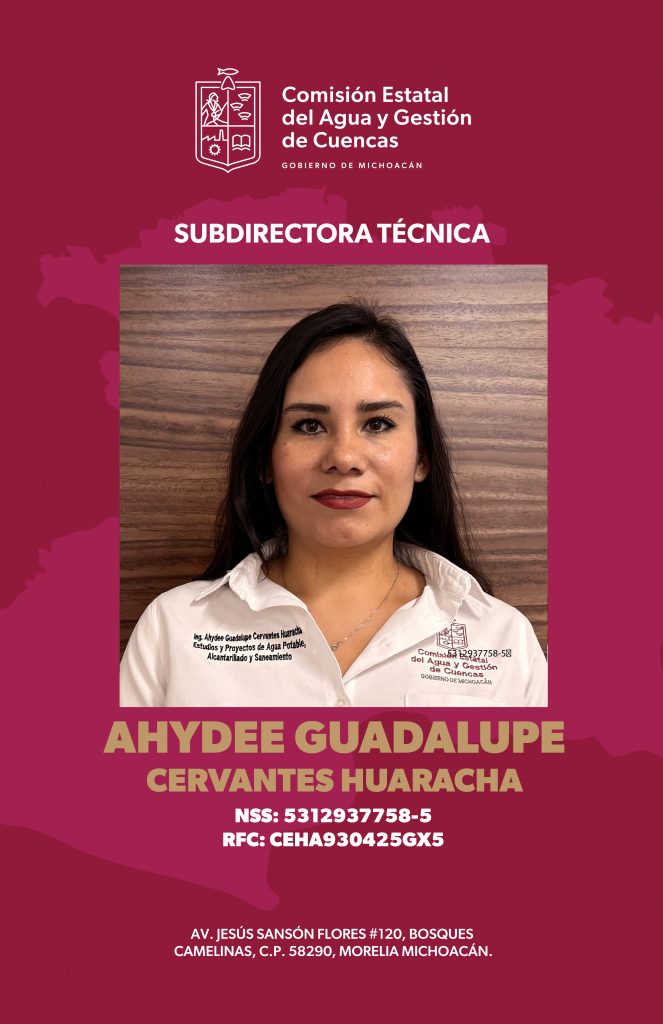 Credencial Oficial AHYDEE GUADALUPE CERVANTES HUARACHA