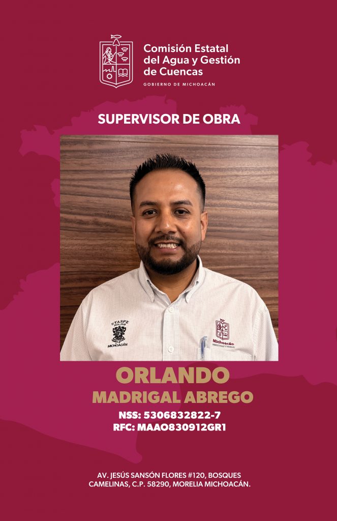 Credencial Oficial ORLANDO MADRIGAL ABREGO
