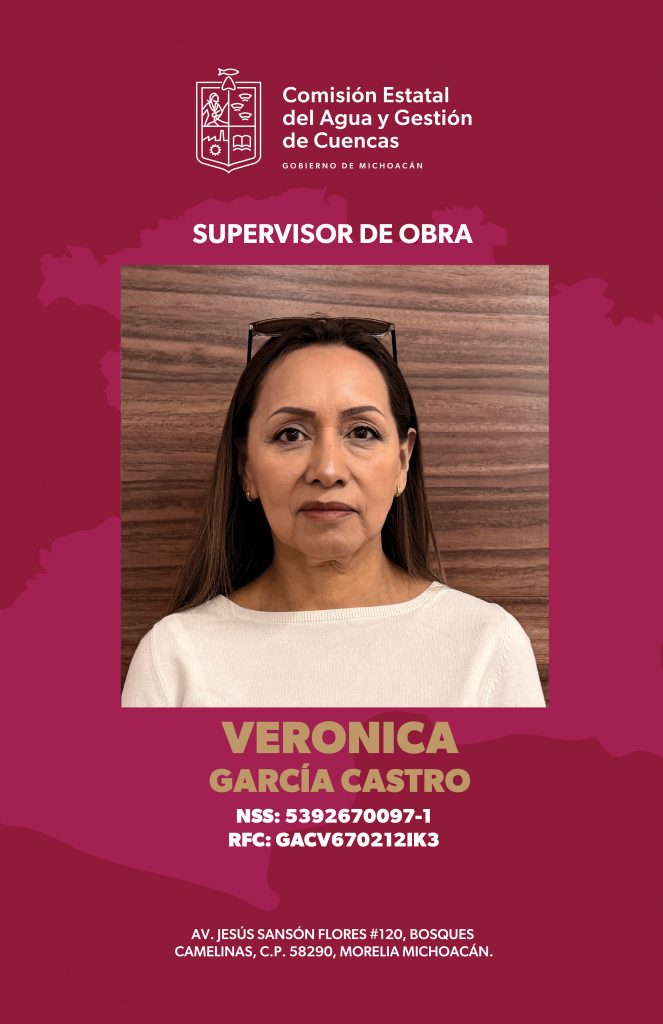 Credencial Oficial VERONICA GARCÍA CASTRO