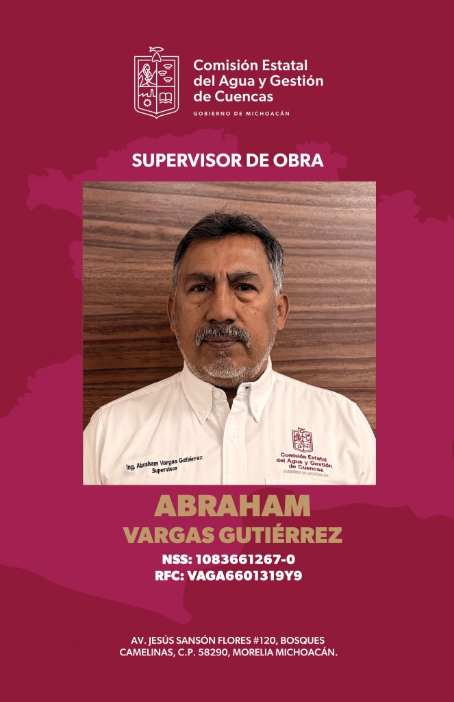 Credencial Oficial ABRAHAM VARGAS GUTIÉRREZ