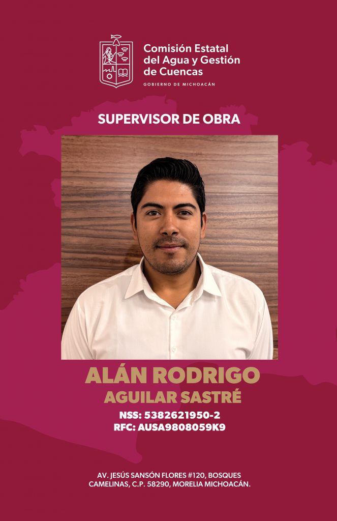 Credencial Oficial ALAN RODRIGO AGUILAR SASTRÉ