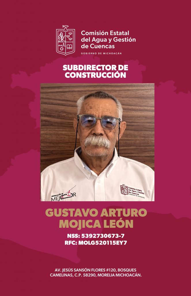 Credencial Oficial GUSTAVO ARTURO MOJICA LEÓN