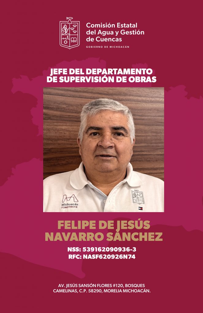 Credencial Oficial FELIPE DE JESÚS NAVARRO SANCHEZ