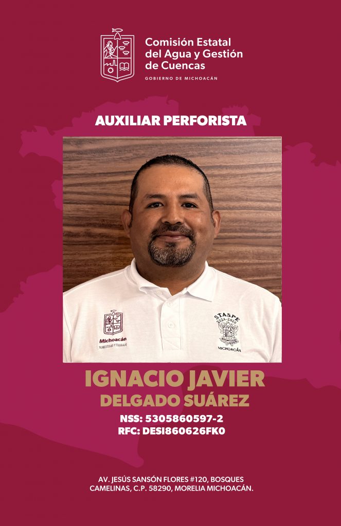Credencial Oficial IGNACIO JAVIER DELGADO SUÁREZ