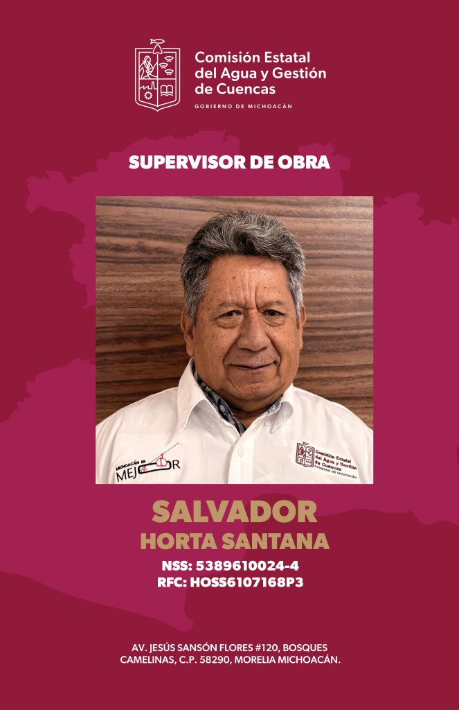 Credencial Oficial SALVADOR HORTA SANTANA